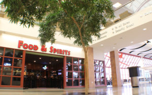 Turbo Grill restaurant inside the airport