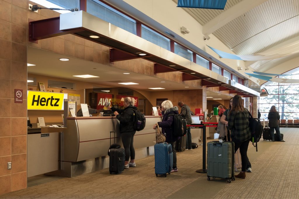 car rental Central Illinois Regional Airport